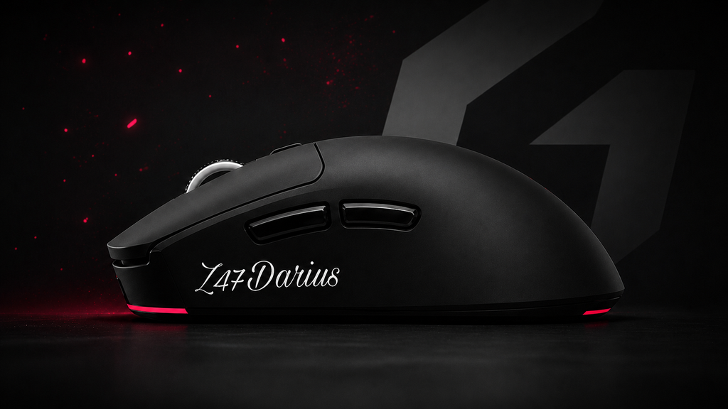 A47 Gryx Gaming Maus 1K (SCHWARZ)