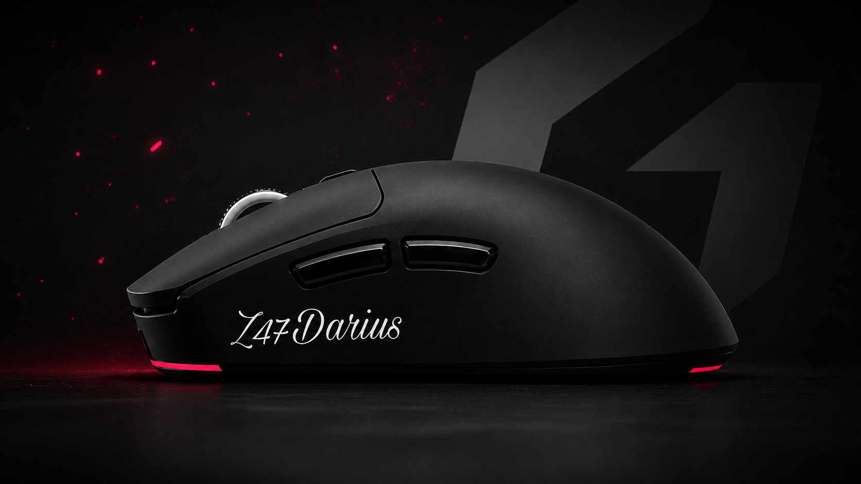 A47 Gryx Gaming Maus 1K (SCHWARZ)