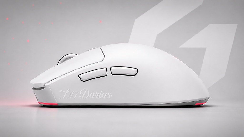 A47 Gryx Gaming Maus 1K (WEIß)