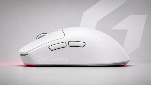 A47 Gryx Gaming Maus 1K (WEIß)